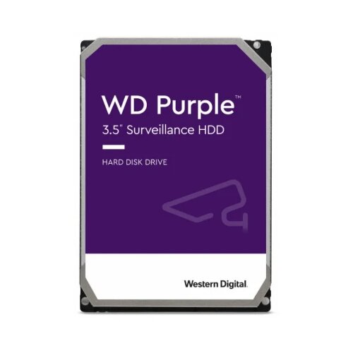Western Digital HDD WD Purple 4TB, 3.5'', 5400 RPM, SATA III (6 Gb/s), 256MB Cache [Surveillance] Cene