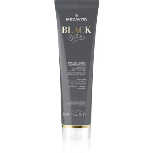 Medavita Black Blondie Extra Cool Blonde maska za prirodnu neutralizaciju za obojenu kosu 150 ml