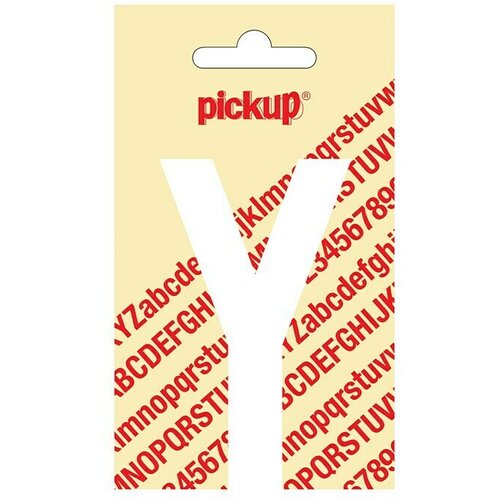  Nalepka Pickup (Motiv: Y, bele barve, višina: 90 mm) Cene