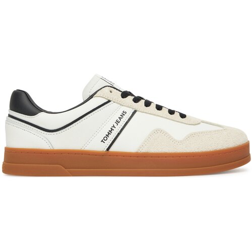 Tommy Jeans Superge The Greenwich Leather EM0EM01587 &amp;Eacute;cru Slike
