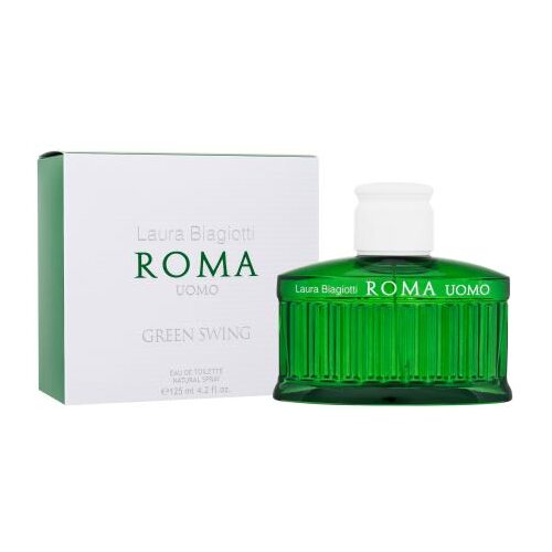 Laura Biagiotti Roma Uomo Green Swing 125 ml toaletna voda za moške Cijene