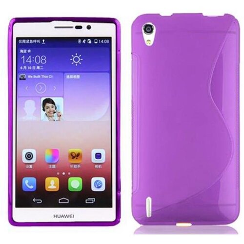 Cadorabo Case, združljiv s Huawei v pastelni vijolični barvi - za&scaron;čitni pokrov iz fleksibilnega silikona TPU, (20586781) Cene