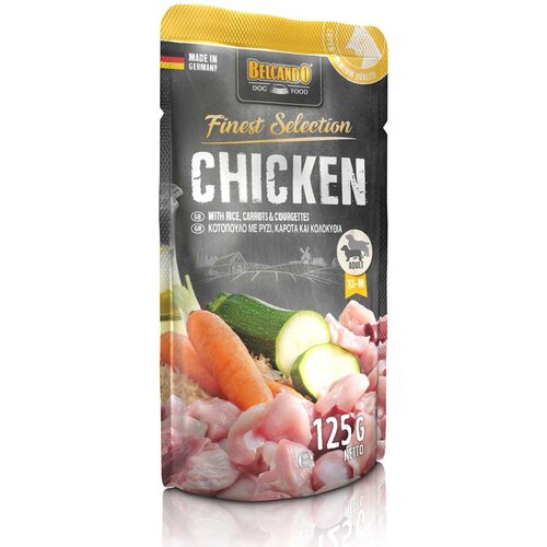 Belcando Vlažna hrana za pse Finest Selection, Piletina, 125g Slike