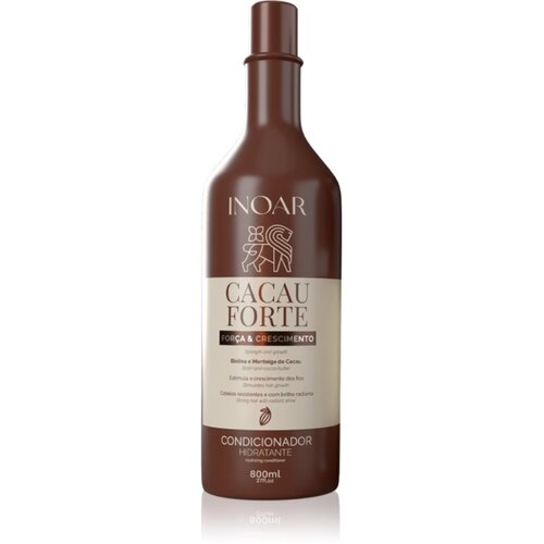 INOAR Cacau Forte Conditioner balzam za okrepitev dolžine las 800 ml Slike