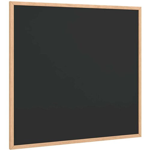 vidaXL Ploča za pisanje s crnim okvirom od punog borovine 60x55 cm Cene