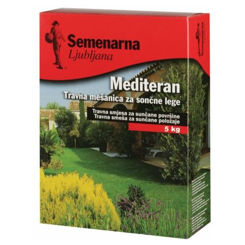 Semenarna seme za travo mediteran 5 kg šk Cene