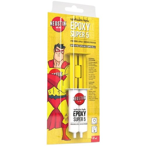 Neostik  Univerzalno epoksidno lepilo EP-111 Super 5 (2 x 9 ml) Cene
