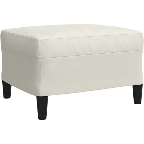  3-dijelni set sofa s jastucima krem bar&amp;scaron;unasti Slike