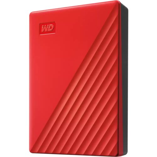 Western Digital My Passport 6TB USB 3.2, rdeč Slike