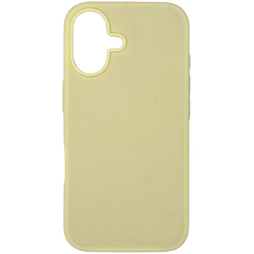 RIFF Slim Soft Silicone Soft Back Cover Case for Apple iPhone 16 Lime, (21733787)