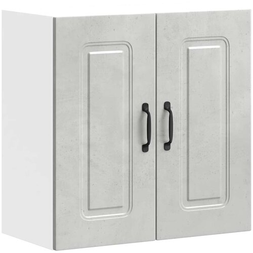 Maison Chic Kuhinjska stenska omarica - Kuhinjska omarica Kalmar betonsko siv inženirski les iu654, (22063786) Cene