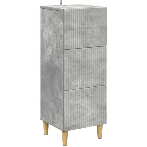  Predalna omara Betonsko siva 33 x 34,5 x 90 cm Inženirski les, (5000232478) Cene