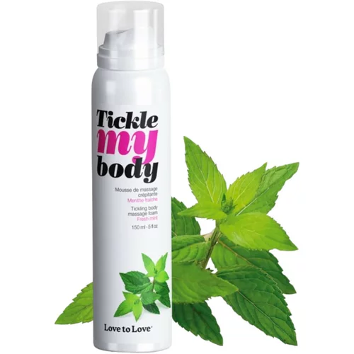 Tickle My Body - pjena za masažu - menta (150ml)