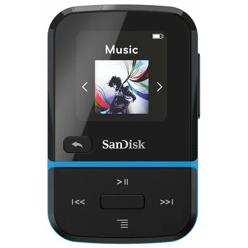 Sandisk MP3 predvajalnik Clip Sport Go, 32 GB, moder