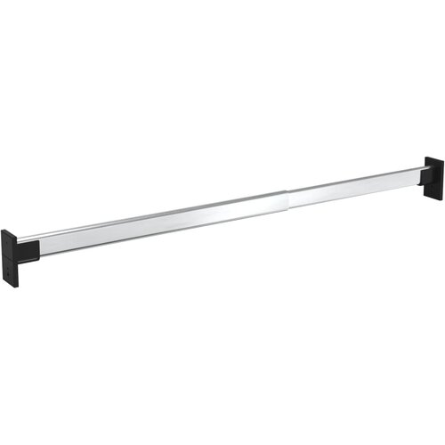 vidaXL Teleskopska palica za garderobo 2 kosa srebrna 58-100 cm, (20642127) Cene