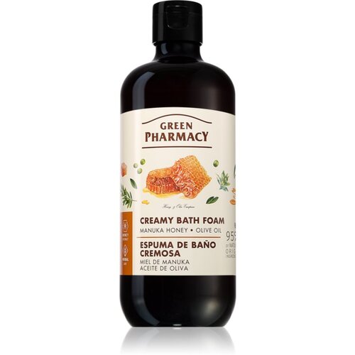 Green Pharmacy Body Care Manuka Honey & Olive Oil kremasta pena za kopel 500 ml Cene
