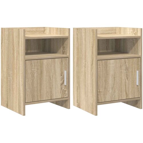  Noćni ormarići 2 pcs Hrast sonoma 40 x 36 x 60 cm Cijene