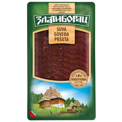 Zlatiborac Pršuta goveđa vakuum 100g Cene