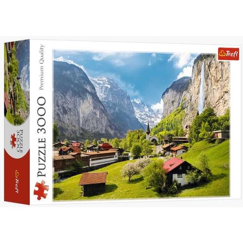 Trefl puzzle lauterbrunnen/ switzerland -3000 delova Cene