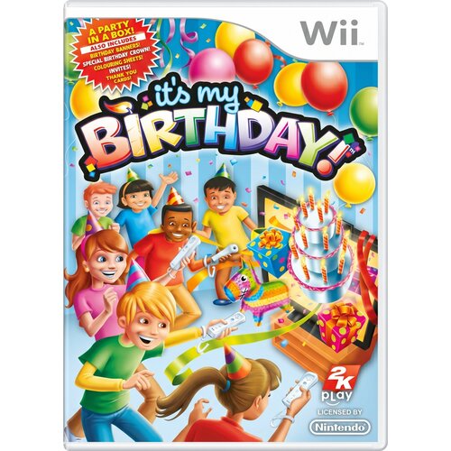 Its My Birthday Party In a Box - igra v nem&amp;scaron;čini (WII) - rabljeno Slike