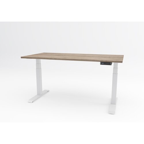  Elektropodesivi sto Ergodynamic A7 Performance, Sa dva motora, 1370 x 670 x 18mm, Hrast Slike