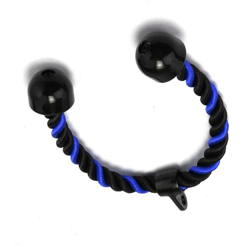 INF Dvojna triceps vrv za visok pulley: lat, face pull in podalj&amp;scaron;ki Black+Blue, (5000314082) Slike