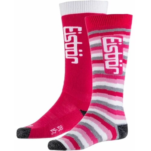Eisbär JR SKI COMFORT 2PACK Dječje skijaške čarape, ružičasta, veličina