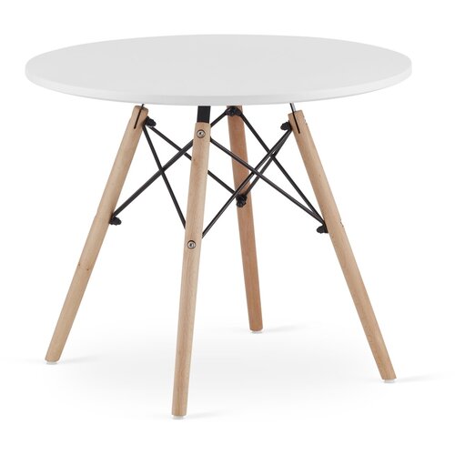 OSKAR maksi okrugli sto 60 cm - beli Cene