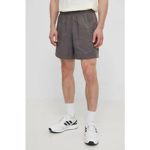 Adidas Kratke hlače moške, rjava barva, IT7467