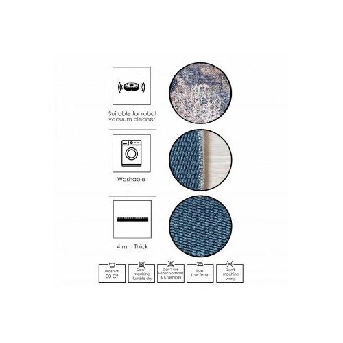 Conceptum Hypnose tepih Woosonil066, 160x230cm, plava Slike