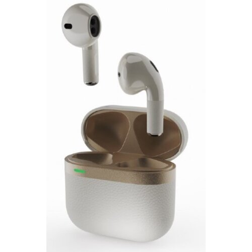 Gembird TWS-02-W bluetooth V5.0 slušalice, TWS, white/gold Cene