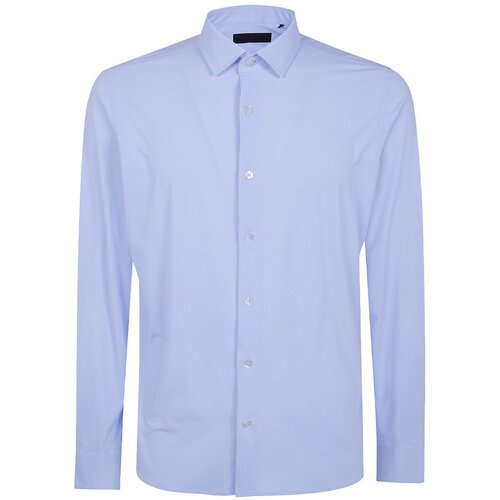 Roberto Ricci Designs Srajce z dolgimi rokavi w26251-64 Modra Slike
