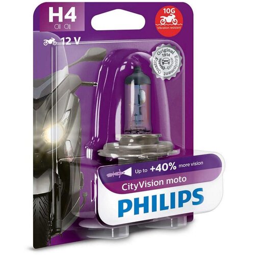  Sijalica za motocikl Philips X-TREME CITY VISION MOTO 12342CTVBW H4 P43t-38/55W/12V 3200K Cene