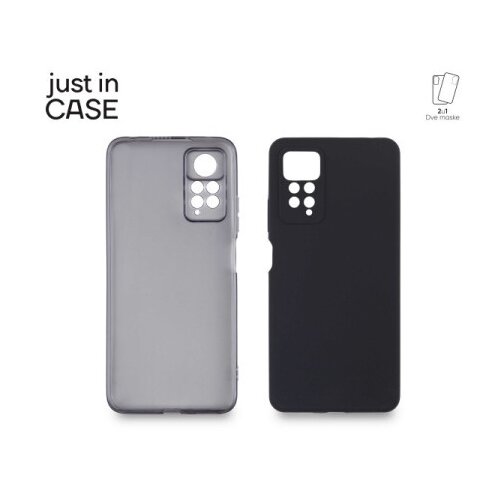 Just In Case 2u1 Extra case MIX paket CRNI za Redmi Note 11 pro ( MIX311BK ) Cene