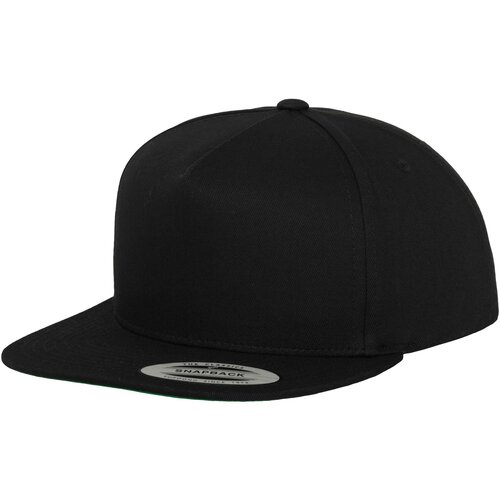 Flexfit Classic 5 Panel Snapback Cap Black/Green Cijene