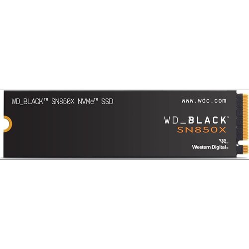  WD 1TB M.2 NVMe SSD Gen4 WDS100T2X0E SN850X Black Cene