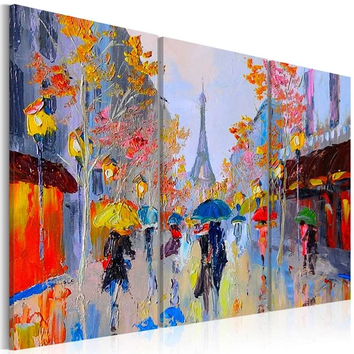  Slika - Rainy Paris 90x60