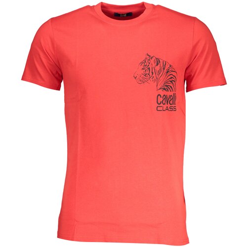 Cavalli Class MEN&#39;S SHORT SLEEVE T-SHIRT RED Cene