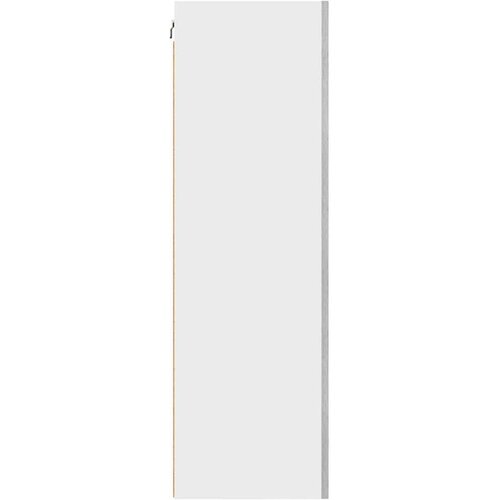 VidaXL viseći ormarić riga sonoma hrast i bijela 50 x 31 x 100 cm Slike