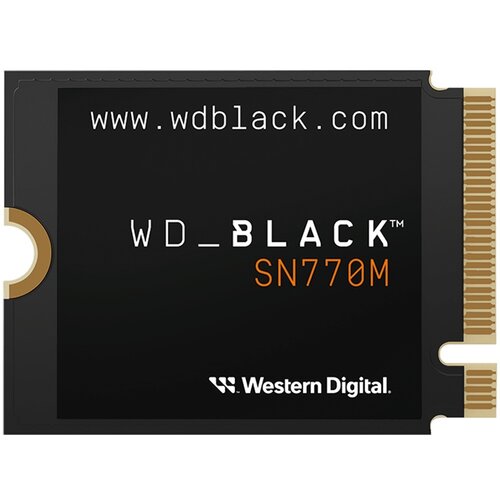Western Digital SSD WD Black SN770M 500GB M.2 2230 PCIe Gen4 x4 NVMe, Read/Write: 5000/4000 MBps, IOPS 460K/800K, TBW: 300 WDS500G3X0G-00CHY0 Cene