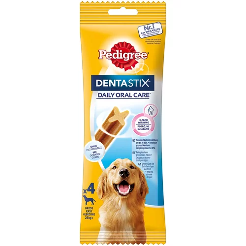 Pedigree Dentastix dnevna nega zob - Za velike pse (>25 kg), 4 kosi (154 g)