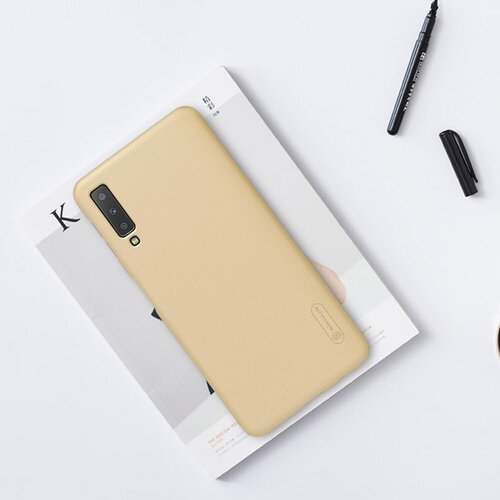Nillkin Maska za Samsung A7/ A750FN (2018) zlatna Super Frosted Shield Slike
