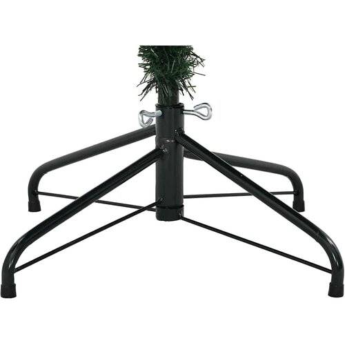 VidaXL Umjetno božićno drvce s stalakom Zelena 210 cm PE i PVC Slike