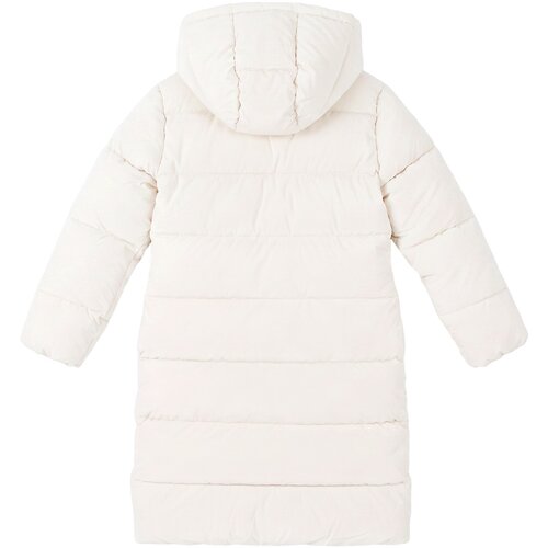 Guess Puhovke HOODED LS LONG PUFFER Bela Slike