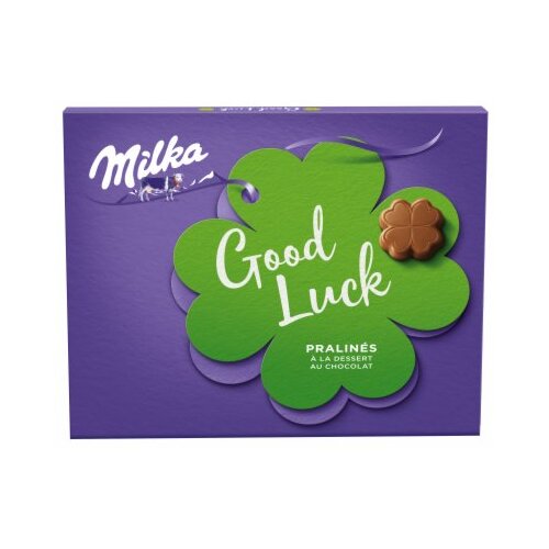 Milka PRALINE GOOD LUCK CHOCO MOUSE 110G Cene