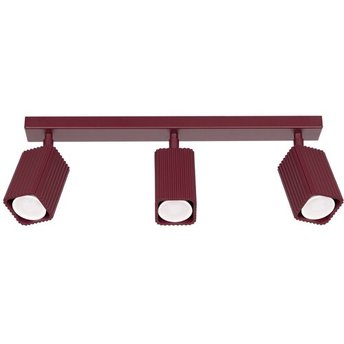 Sollux Lighting Stropna svetilka RAYO 3L bordo, (5000499917) Cene