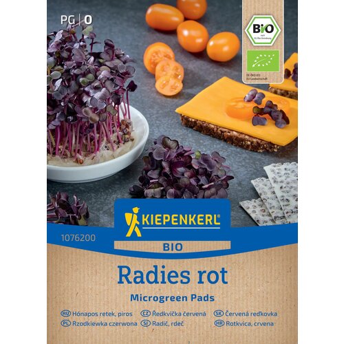 BIO Microgreen Pads - rdeča redkvica - 1 pkt. Cene