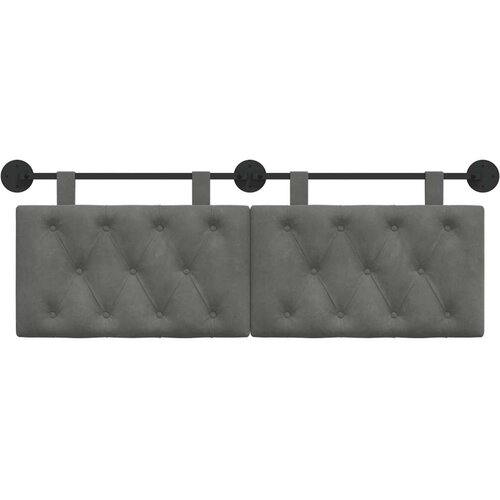  Držeće uzglavlje Zidne Tamno siva 150 x 55 x 7 cm Bar&amp;scaron;un - Tamno siva 140 cm bez LED Slike