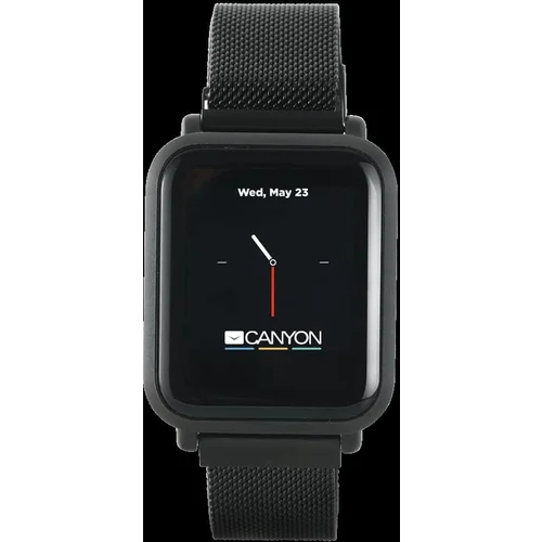 Canyon Sanchal SW-73 Smart watch 1.22inch IPS full touch 6H Glass2 straps metal strap and