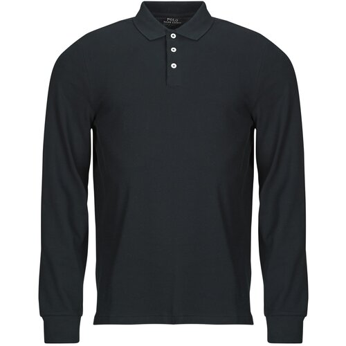 Polo Ralph Lauren Polo majice dolgi rokavi POLO COUPE AJUSTEE SLIM FIT EN COTON STRECH MESH Črna Cene